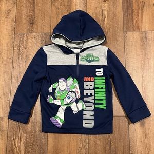 Buzz Lightyear 1/4 Zip Hoodie, 5T